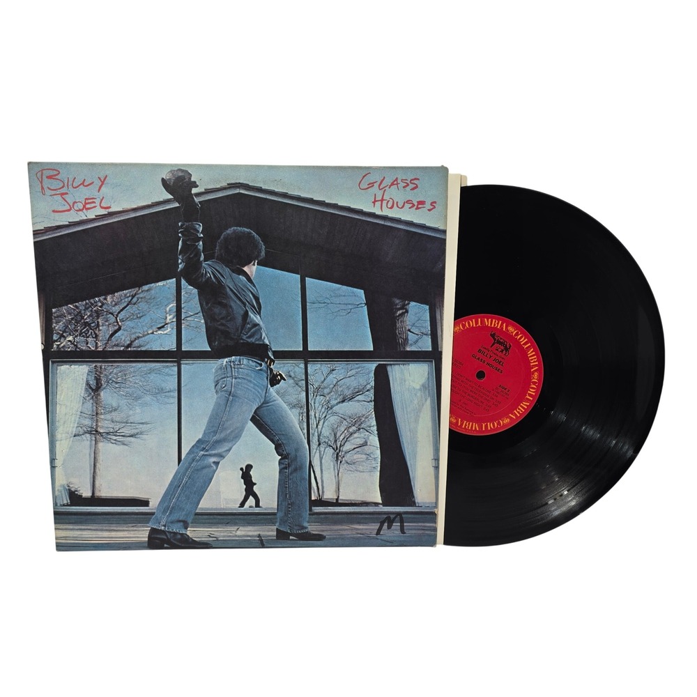 Billy Joel Glass Houses Vinyl LP Record 1980 Columbia FC 36384 Rock Album*
